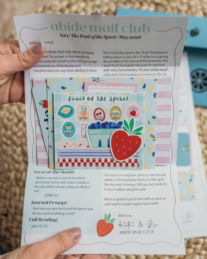 christian mail club cute scrapbook junk journal materials postcard stickers paper devotional